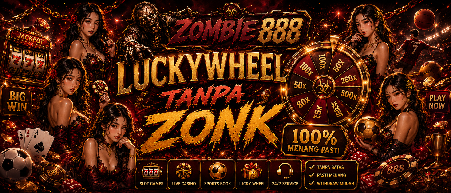 LUCKY WHEEL TANPA ZONK